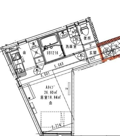 シュロス石神井公園の物件間取画像